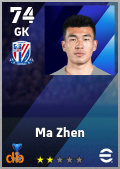 Ma Zhen — GK, OVR 74, MAX 74