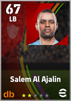 Salem Al Ajalin eFootball player card