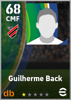 Guilherme Back eFootball player card