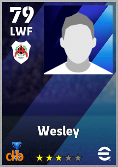 Wesley — LWF, OVR 79, MAX 79