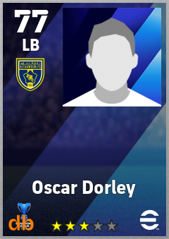 Oscar Dorley — LB, OVR 77, MAX 77