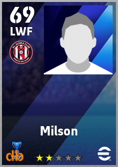 Milson — LWF, OVR 69, MAX 69
