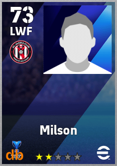 Milson — LWF, OVR 73, MAX 73