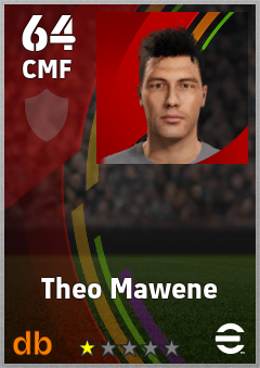 Theo Mawene eFootball player card