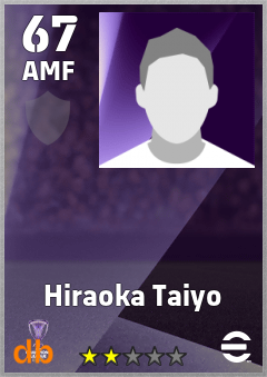 Hiraoka Taiyo — AMF, OVR 67, MAX 67