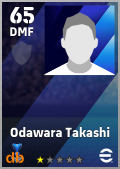 Odawara Takashi — DMF, OVR 65, MAX 65