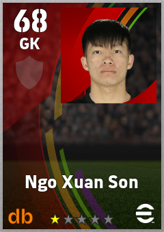 Ngo Xuan Son — GK, OVR 68, MAX 68