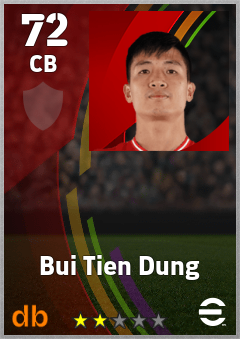 Bui Tien Dung eFootball player card