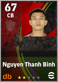 Nguyen Thanh Binh — CB, OVR 67, MAX 67