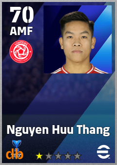 Nguyen Huu Thang — AMF, OVR 70, MAX 70