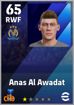 Anas Al Awadat eFootball player card