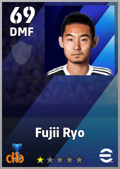 Fujii Ryo — DMF, OVR 69, MAX 69