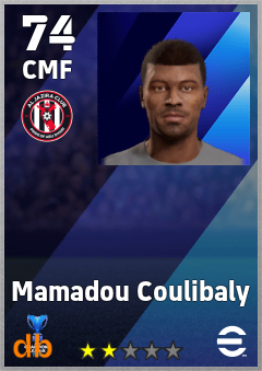 Mamadou Coulibaly — CMF, OVR 74, MAX 74