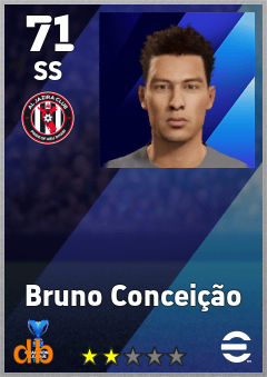 Bruno Conceição — SS, OVR 71, MAX 71