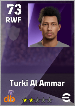 Turki Al Ammar eFootball player card