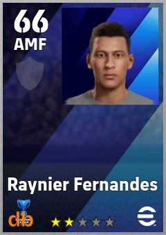 Raynier Fernandes eFootball player card