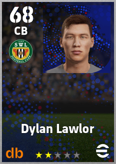 Dylan Lawlor eFootball player card