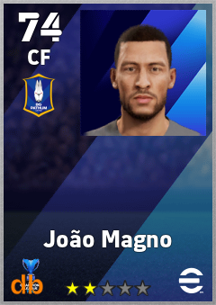 João Magno — CF, OVR 74, MAX 74