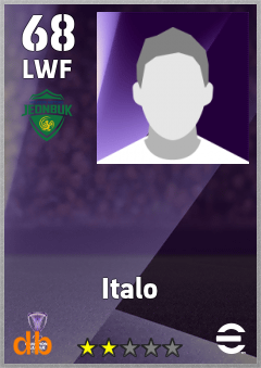 Italo — LWF, OVR 68, MAX 68