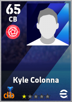 Kyle Colonna — CB, OVR 65, MAX 65