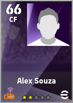 Alex Souza — CF, OVR 66, MAX 66