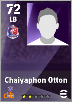 Chaiyaphon Otton — LB, OVR 72, MAX 72