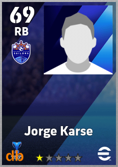 Jorge Karse eFootball player card