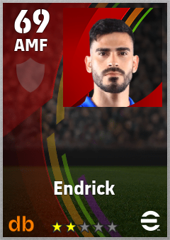 Endrick — AMF, OVR 69, MAX 69