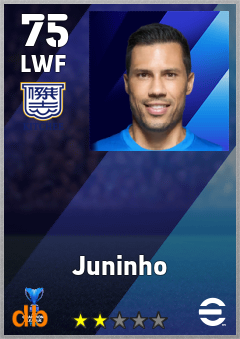 Juninho — LWF, OVR 75, MAX 75