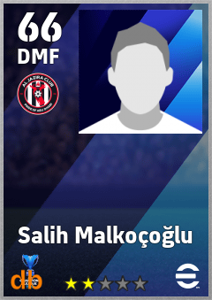 Salih Malkoçoğlu — DMF, OVR 66, MAX 66