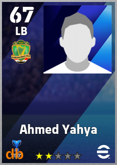 Ahmed Yahya eFootball player card