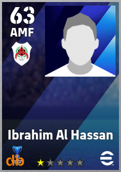 Ibrahim Al Hassan — AMF, OVR 63, MAX 63