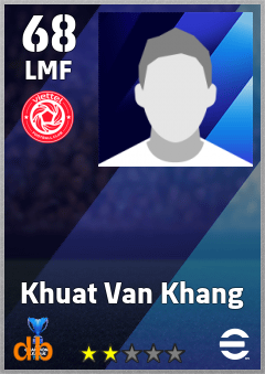Khuat Van Khang — LMF, OVR 68, MAX 68