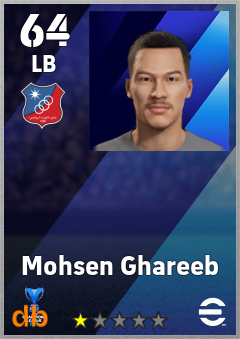 Mohsen Ghareeb eFootball player card