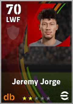 Jeremy Jorge eFootball player card