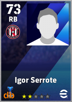 Igor Serrote — RB, OVR 73, MAX 73