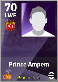 Prince Ampem eFootball player card