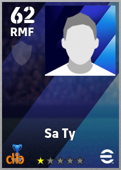 Sa Ty — RMF, OVR 62, MAX 62