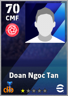 Doan Ngoc Tan — CMF, OVR 70, MAX 70