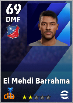 El Mehdi Barrahma eFootball player card