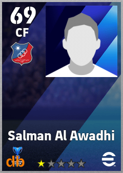Salman Al Awadhi — CF, OVR 69, MAX 69