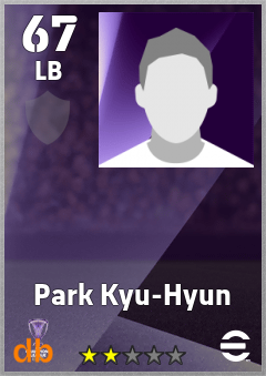 Park Kyu-Hyun eFootball player card