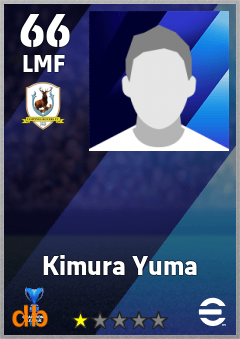 Kimura Yuma eFootball player card