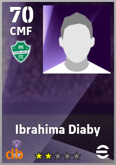 Ibrahima Diaby — CMF, OVR 70, MAX 70