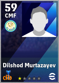 Dilshod Murtazayev eFootball player card