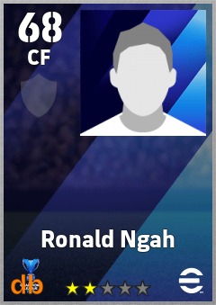 Ronald Ngah — CF, OVR 68, MAX 68