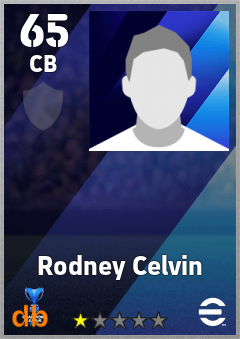 Rodney Celvin — CB, OVR 65, MAX 65