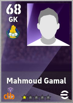 Mahmoud Gamal — GK, OVR 68, MAX 68