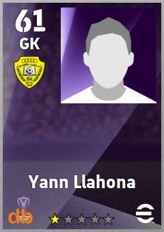 Yann Llahona eFootball player card