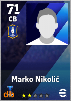 Marko Nikolić eFootball player card